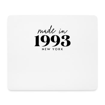 Made 1993 in New York. Cute Birthday Party - Mousepad (Querformat) - Weiß - Vorne