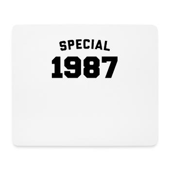 Drôle d’anniversaire Spécial 1987 - Tapis de souris (format paysage) - blanc - Devant