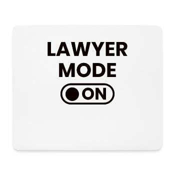 Profession d’avocat Avocat Avocat Droit - Tapis de souris (format paysage) - blanc - Devant