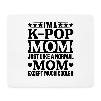 Idée cadeau K-Pop Kpop Mama - Tapis de souris (format paysage) - blanc - Devant