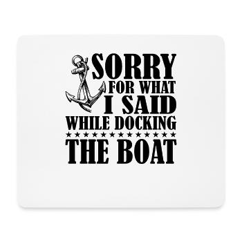 See Angeln Boote Kajak Kanu Sommer Seehaus Kabine - Mousepad (Querformat) - Weiß - Vorne