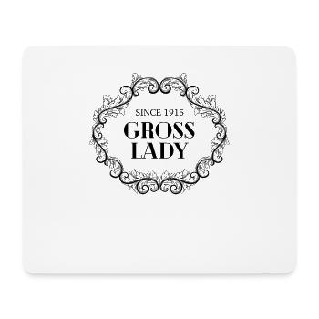Funny Birthday Gross Lady Since 1915 - Mouse Pad (horizontal) - white - Front