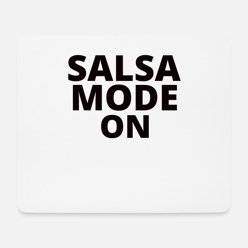 Salsa Musik Salsa Tanz - Mousepad (Querformat) - Weiß