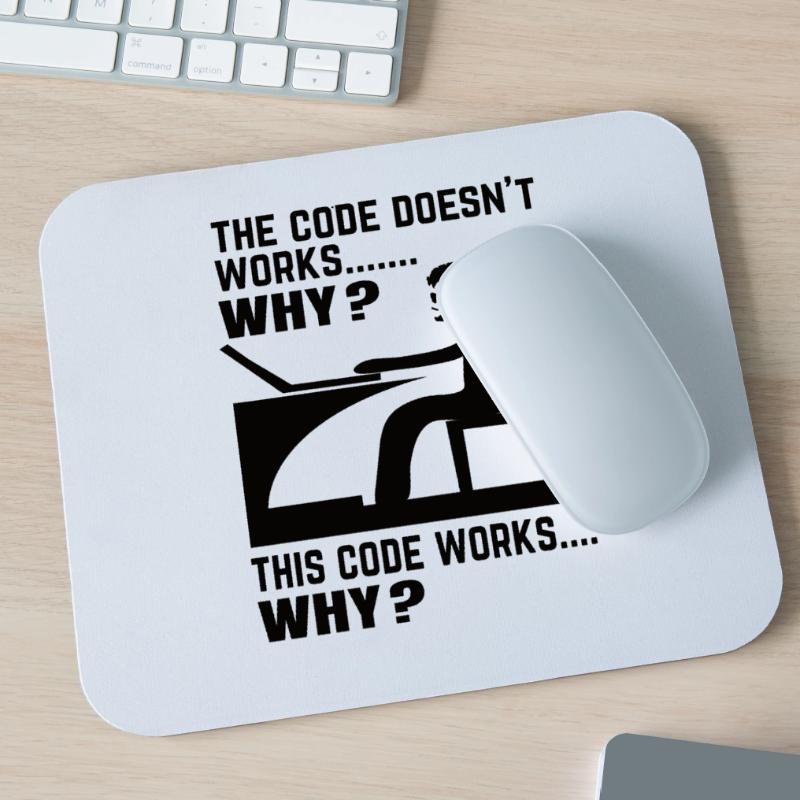Software Developer Programmer Gift Mouse Pad (horizontal)