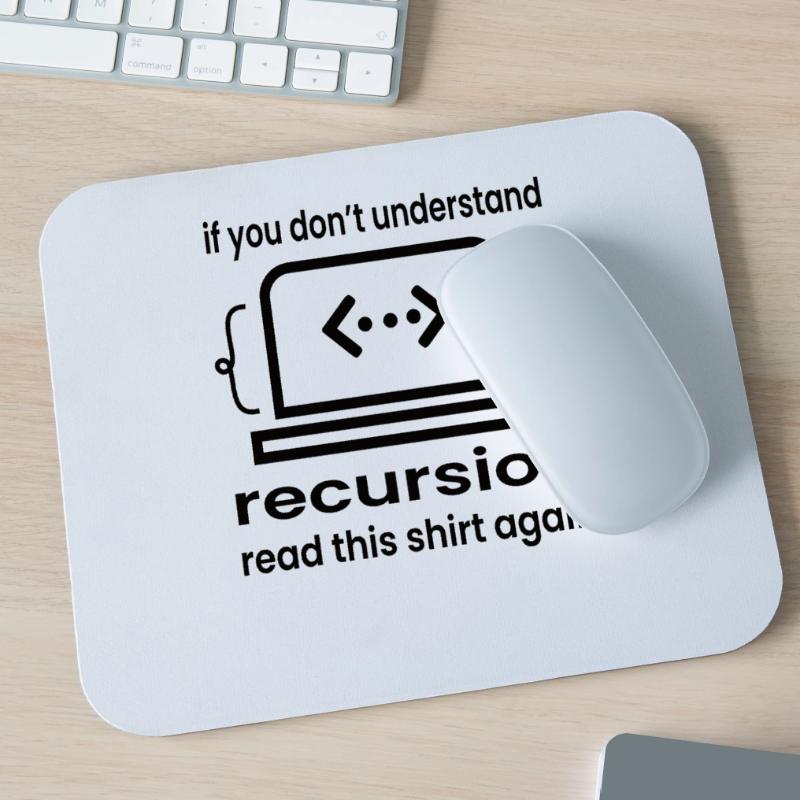 Software Developer Programmer Gift Mouse Pad (horizontal)