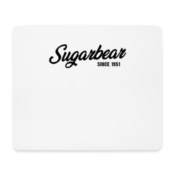 Lustiger Zuckerbär seit 1951 - Mousepad (Querformat) - Weiß - Vorne
