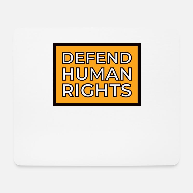 Human Rights Politics Freedom Demonstrating - Mouse Pad (horizontal) - white