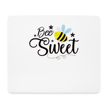 Bee - Mouse Pad (horizontal) - white - Front