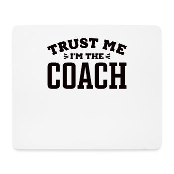 Coach Handball Football Badminton Tennis - Mouse Pad (horizontal) - white - Front