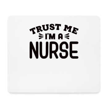 Arzthelferin Krankenpflegerin Arztpraxis Nadel - Mousepad (Querformat) - Weiß - Vorne