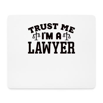 Avocat Profession Avocat Avocat Droit - Tapis de souris (format paysage) - blanc - Devant