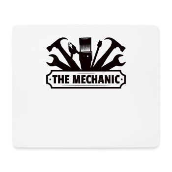Mécanicien Technicien Artisan Garage Car Amateur - Tapis de souris (format paysage) - blanc - Devant