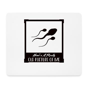 Altes Foto - Spermium - Mousepad (Querformat) - Weiß - Vorne