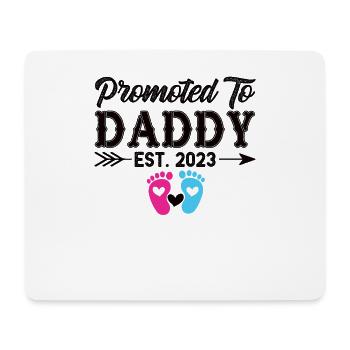 Vater 2023 - Papa 2023 - Papa werden Schwanger - Mousepad (Querformat) - Weiß - Vorne