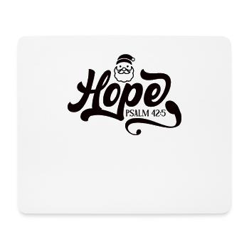 Psalm 42: 5 Hope 425 42 5 Bible verse Prayer - Mouse Pad (horizontal) - white - Front
