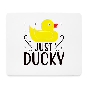 Entenfamilie Gummienten Badeente Entchen - Mousepad (Querformat) - Weiß - Vorne