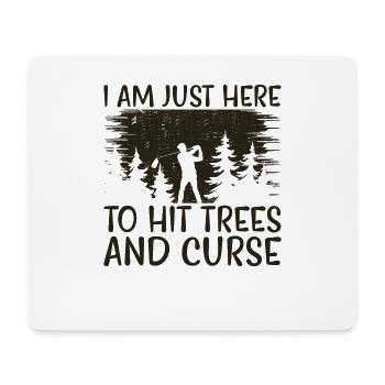 Golf Golfer Gift Hobby Club Quote - Mouse Pad (horizontal) - white - Front