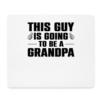 Opa Geschenkidee Opa weiß alles Spruch Großvater - Mousepad (Querformat) - Weiß - Vorne