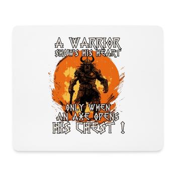 Wikinger Krieger Nordischer Kämpfer Wikinger - Mousepad (Querformat) - Weiß - Vorne