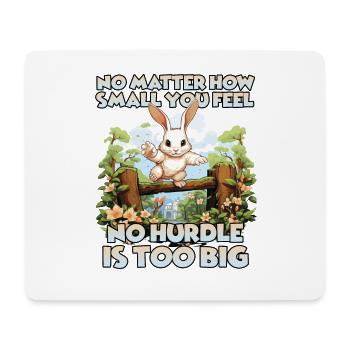 Kaninhop FunTime fun and games for your - Mouse Pad (horizontal) - white - Front
