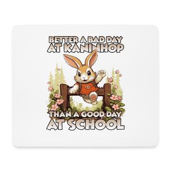 Jumping The Kaninhop Brand Kaninhop - Mouse Pad (horizontal) - white - Front