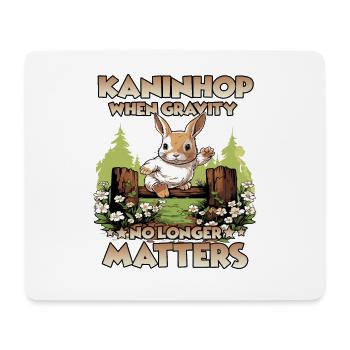 HappyHop training and joy for kaninhop fans - Mouse Pad (horizontal) - white - Front