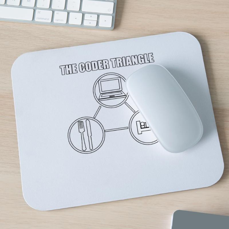 Computer Nerd Computer Scientist IT Programmer Mouse Pad (horizontal)
