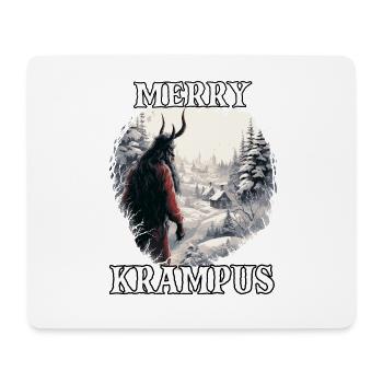 Krampus T | Krampus costume Kramperl | Santa Claus - Mousepad (Querformat) - Weiß - Vorne