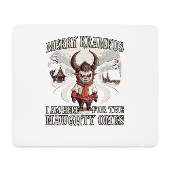 Krampus T | Krampus costume | Bad Santa Claus - Mouse Pad (horizontal) - white - Front