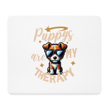 Fox Terrier Liebhaber und Hundefreunde - Mousepad (Querformat) - Weiß - Vorne