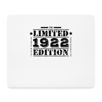 1922 Limited Edition Birthday - Mouse Pad (horizontal) - white - Front