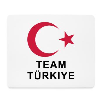 Team Türkiye Design - Mouse Pad (horizontal) - white - Front