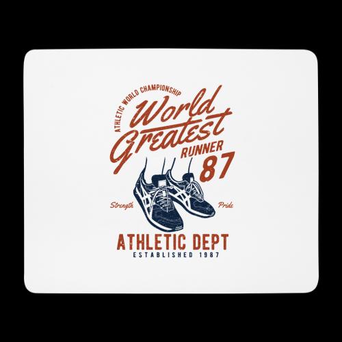 World Greatest Runner - Mousepad (Querformat)