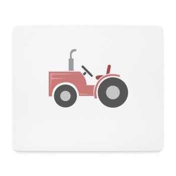 Red Tractor - Mouse Pad (horizontal) - white - Front