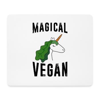 VEGAN Shirt · MAGICAL VEGAN · Gift - Mouse Pad (horizontal) - white - Front