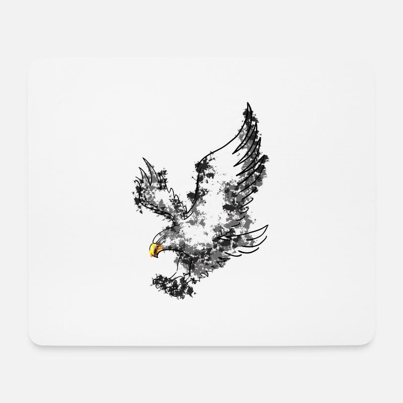 Eagle - Mouse Pad (horizontal) - white
