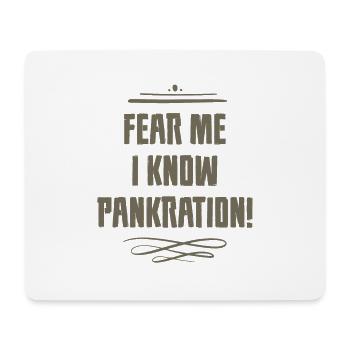 Fear me, I know pancreas - Mouse Pad (horizontal) - white - Front
