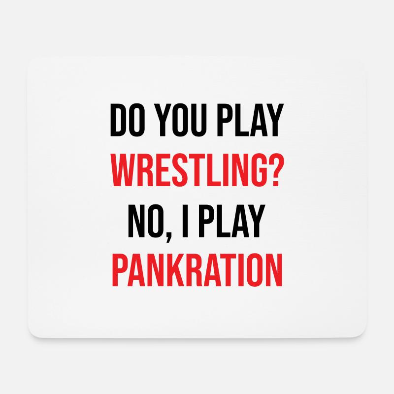 Do you play pancake - Mouse Pad (horizontal) - white