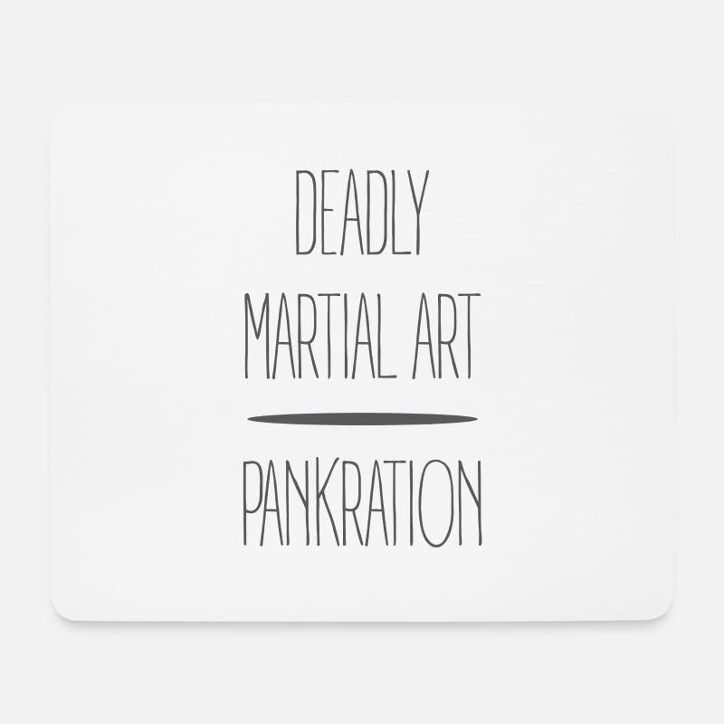 arts martiaux mortels - Tapis de souris (format paysage) - blanc