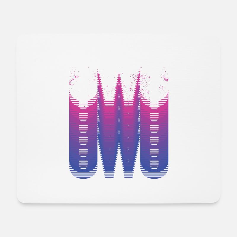 UwU Funny Meme - Mousepad (Querformat) - Weiß