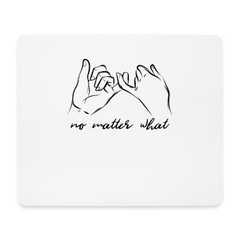 Beast For 2 Girls No Matter What - Tapis de souris (format paysage) - blanc - Devant