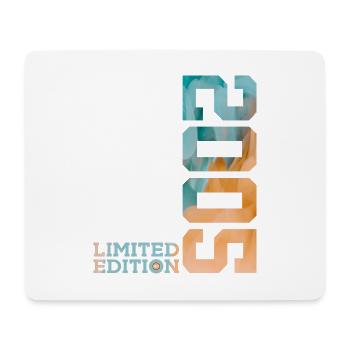 21. GEBURTSTAG LIMITED EDITION 2005 - Mousepad (Querformat) - Weiß - Vorne