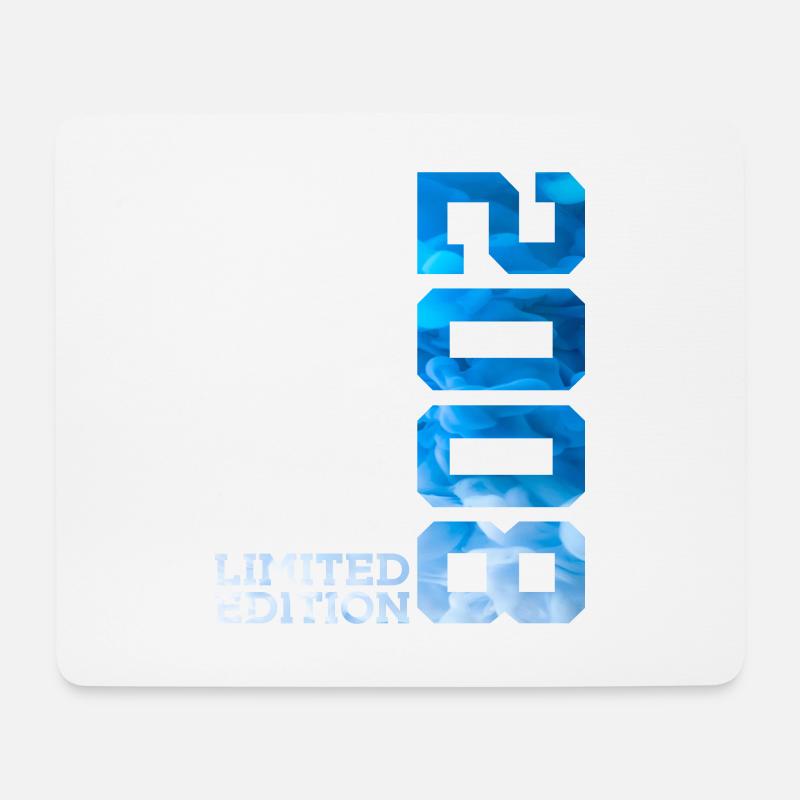 18. GEBURTSTAG LIMITED EDITION 2008 - Mousepad (Querformat) - Weiß