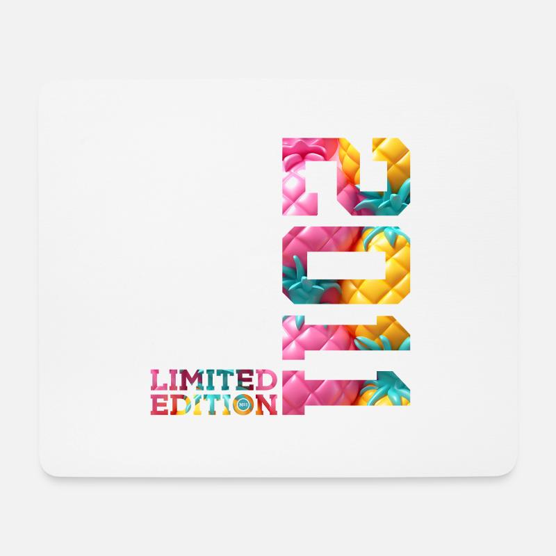15. GEBURTSTAG LIMITED EDITION 2011 - Mousepad (Querformat) - Weiß