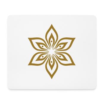 Symbole Cadeau Ornement ethnique Art Orient - Tapis de souris (format paysage) - blanc - Devant