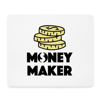 MAKING MONEY STOCK EXCHANGE GOLD LOVE DEAR MOTIVES - Mouse Pad (horizontal) - white - Front