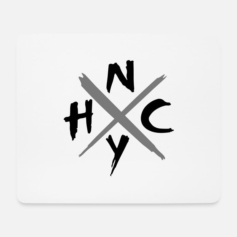 NYHC 2 - Mousepad (Querformat) - Weiß