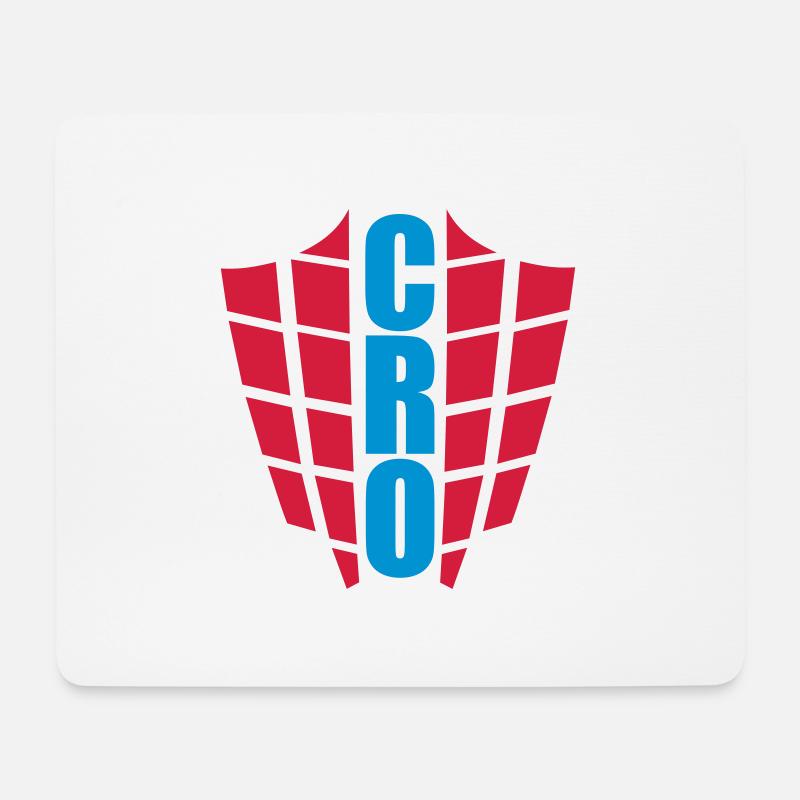 Croatia - Hrvatska - Kroatien - Mousepad (Querformat) - Weiß