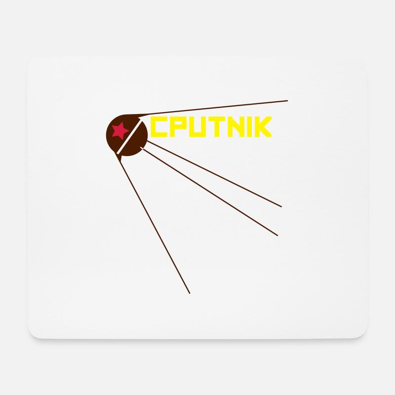 SPUTNIK 2017 - Mousepad (Querformat) - Weiß