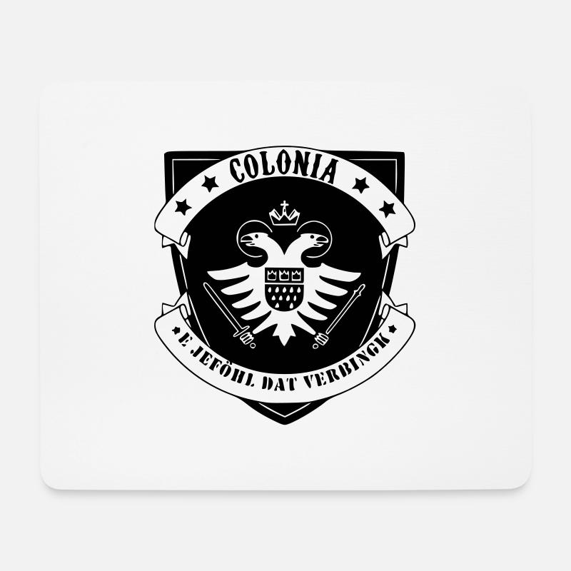 colonia_e_jefoehl_dat_verbingk - Mousepad (Querformat) - Weiß